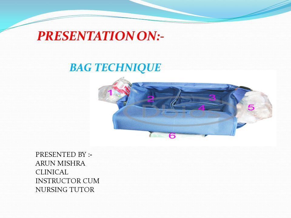 Bag Technique ~ Nursing Path-gemektower.com.vn