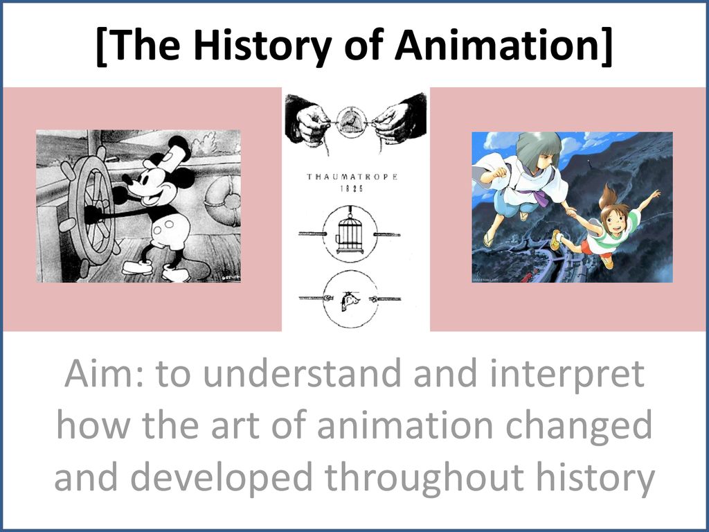 The History of Animation] - ppt download