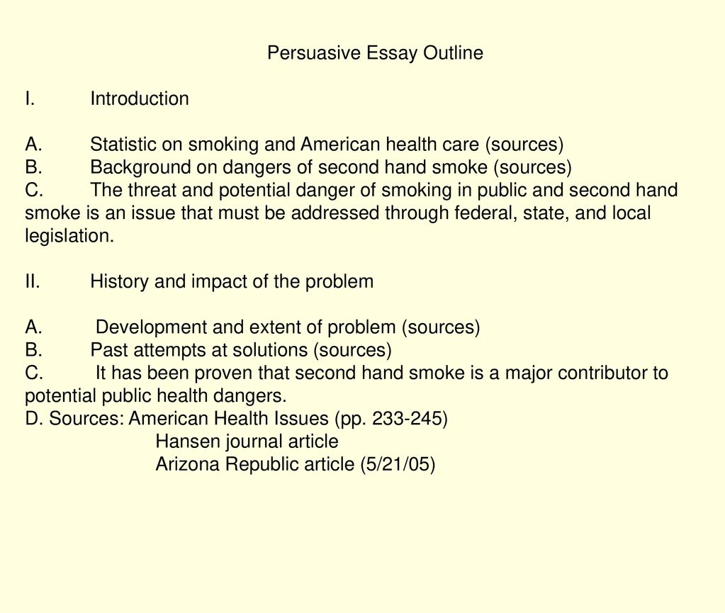 health care essay outline