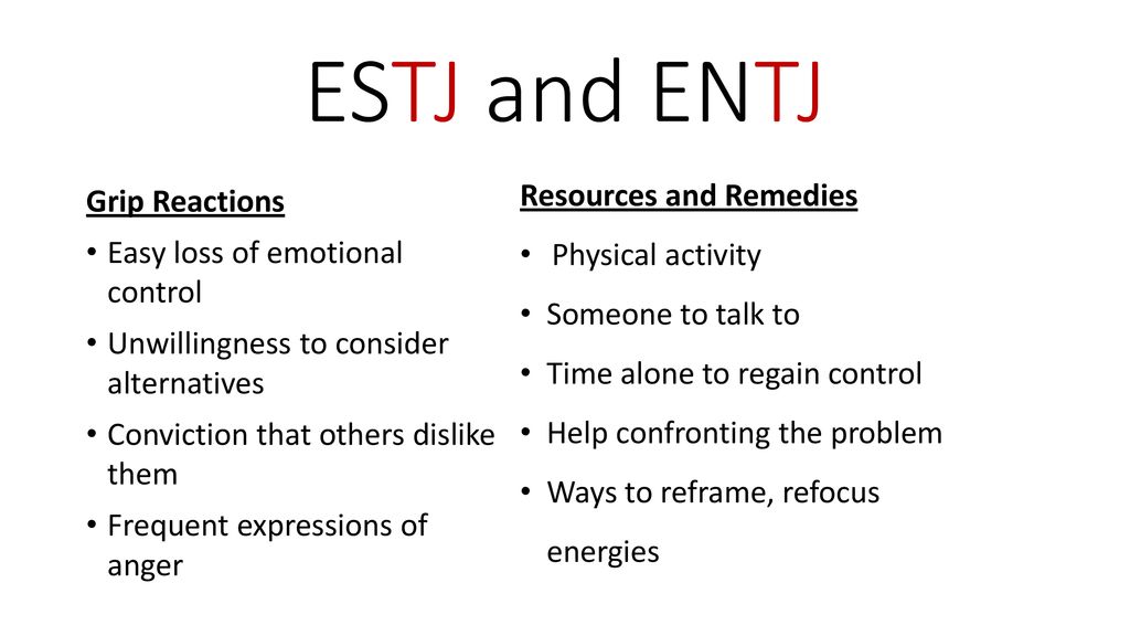 Estj And Entj Resources And Remedies Grip Reactions Physical Activity Ppt Download Estj And Entj Resources And Remedies Grip Reactions Physical Activity Ppt Download