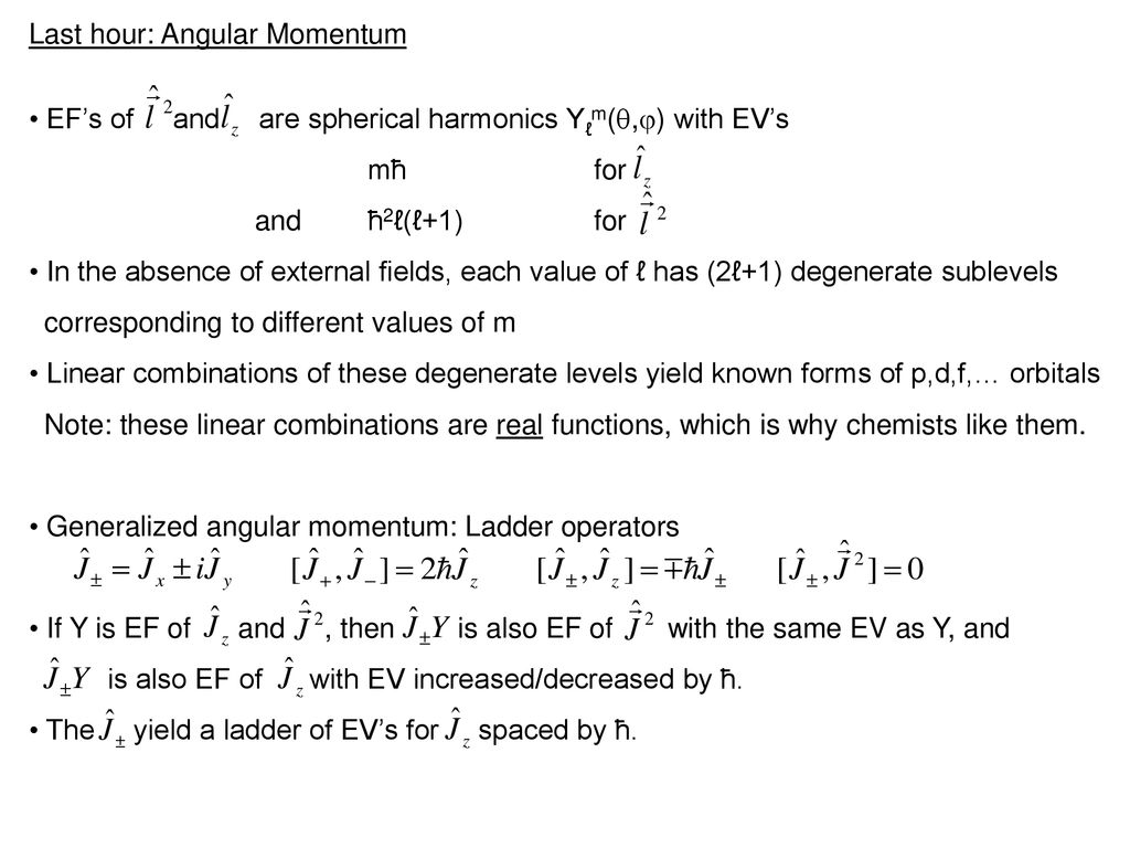 Last Hour Angular Momentum Ppt Download