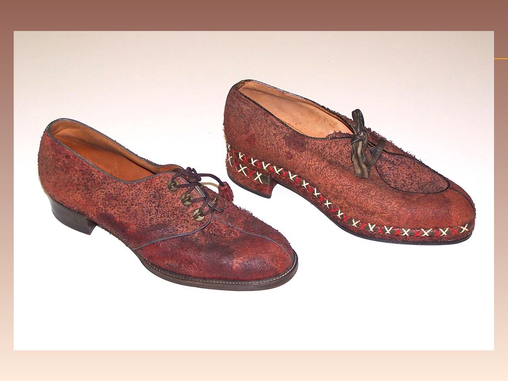 Shoes made of rumen In the search of substitute materials during WW II -  ppt download