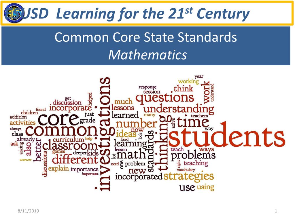 Mark Freathy. Give an overview of why the Common Core State