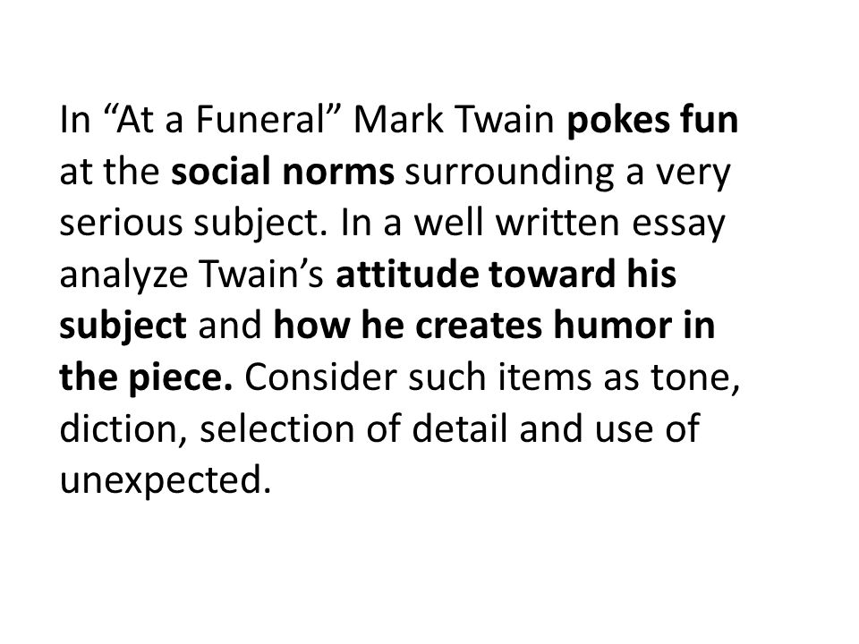 mark twain writing style analysis