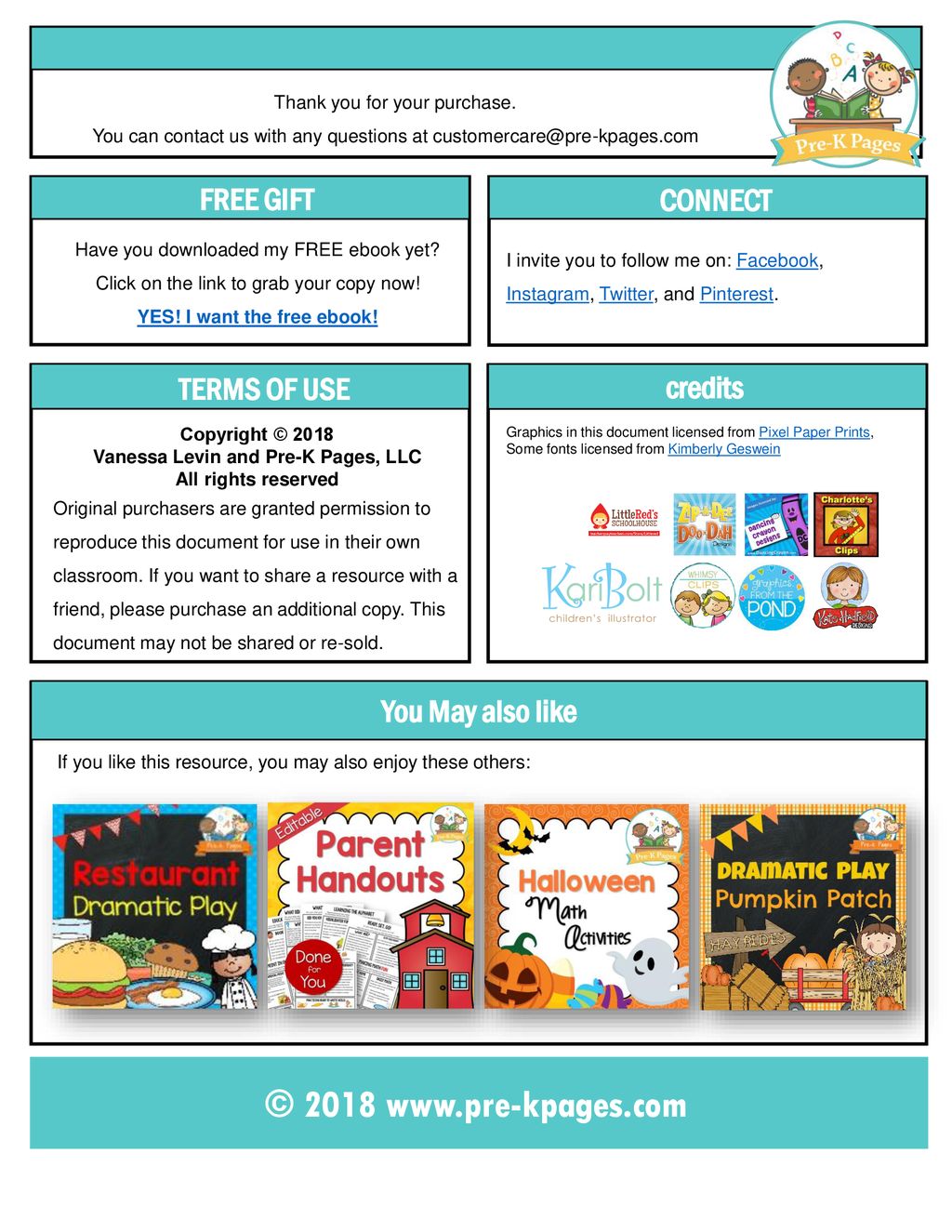 Yes I Want The Free Ebook Vanessa Levin And Pre K Pages Llc Ppt Download