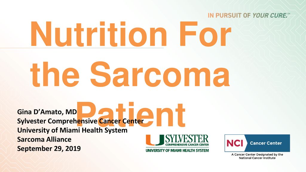 Sarcoma cancer nutrition. Sarcoma cancer nutrition