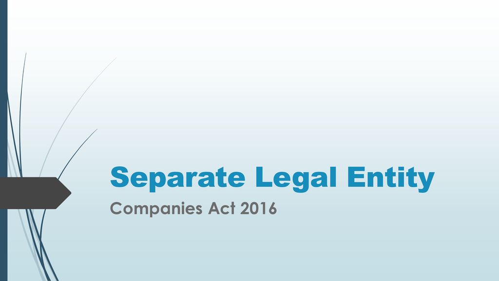 Companies act 2016 pdf