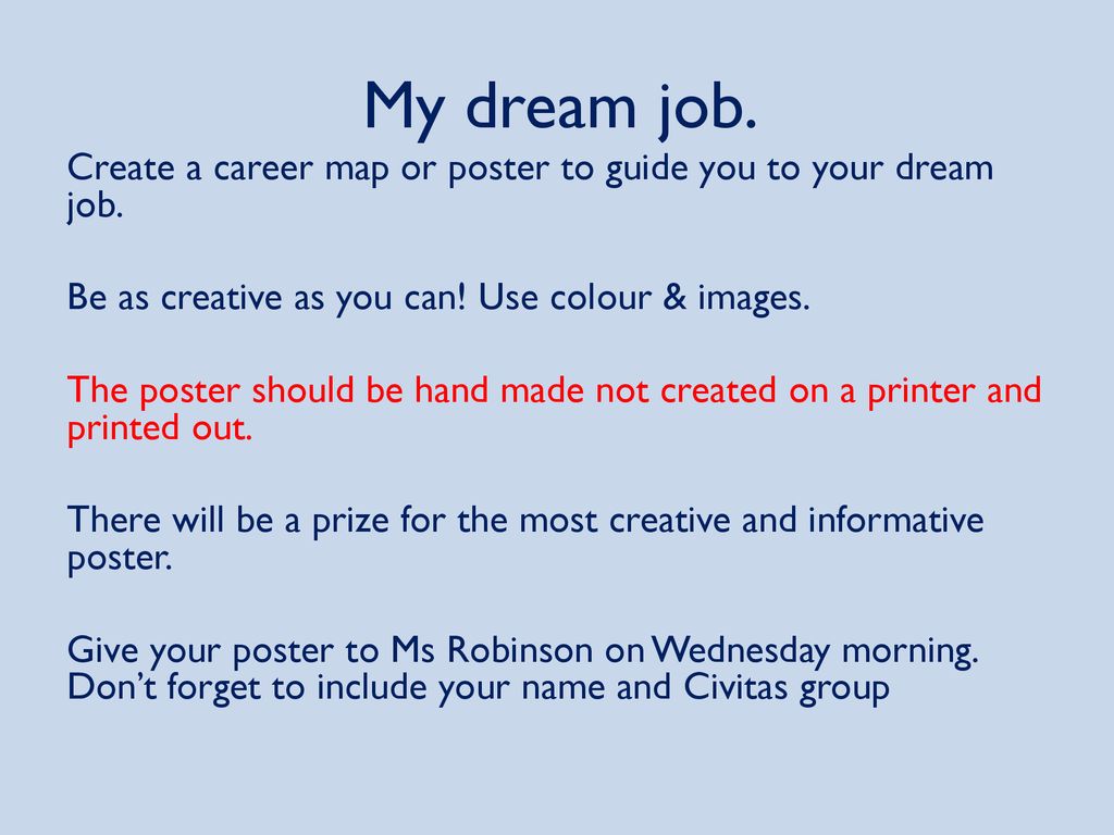 Job my dream Interview Question: