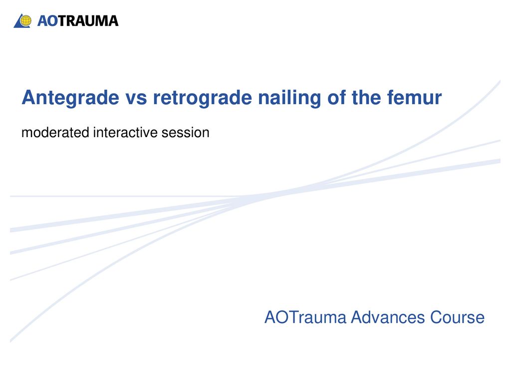 Original Article Evaluation of femoral malrotation after intramedullary  nailing