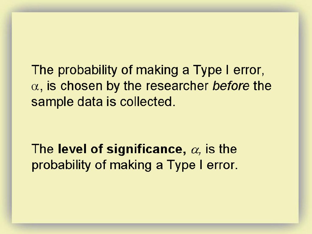 Chapter 9 Hypothesis Testing - ppt download