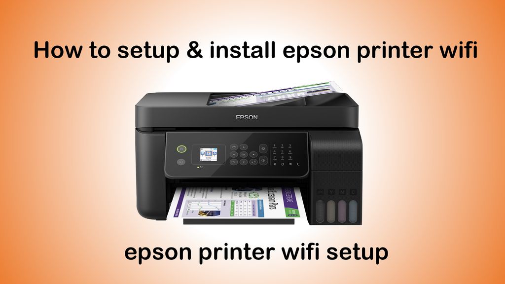 How to setup & install epson printer wifi - ppt download