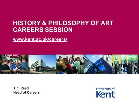 HISTORY & PHILOSOPHY OF ART CAREERS SESSION