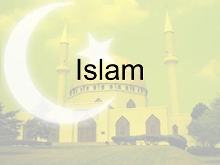 Islam. Where did Islam get it’s name? The term Islam derives from the three-letter Arabic root s-l-m, which generates words such as “surrender,” “submission,”
