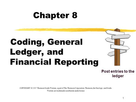 Coding, General Ledger, and Financial Reporting