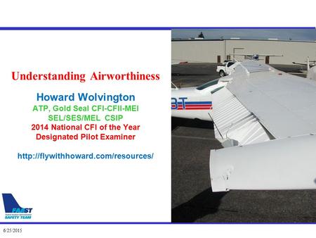 Understanding Airworthiness