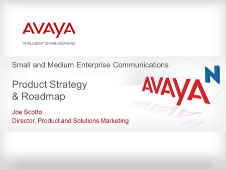 Small and Medium Enterprise Communications Product Strategy & Roadmap