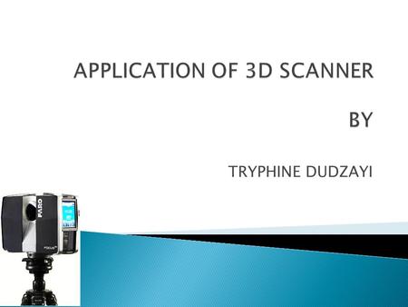 TRYPHINE DUDZAYI.  Surveying instrumentation has undergone a major transformation over the past years transit to the modern instruments.  The theodolite,