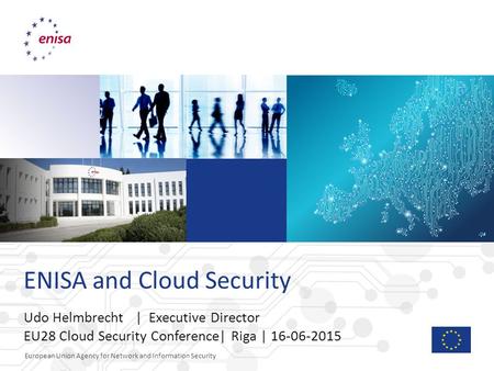 ENISA and Cloud Security