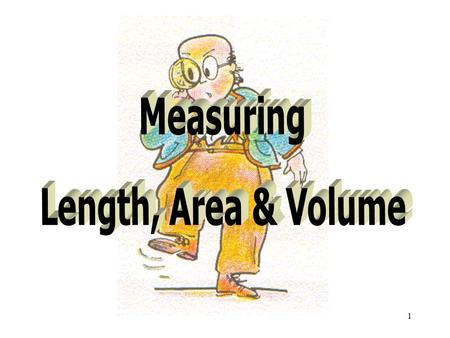 Measuring Length, Area & Volume.