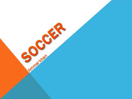 17 LAWS OF SOCCER 1.The Field 2.The Ball 3.The Players 4.Equipment 5.Referees 6.Linemen 7.Time of game 8.Kick off 9.In and out of play 10.The Goal 11.Off.