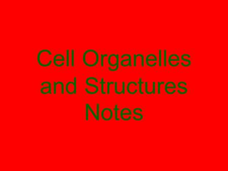 Cell Organelles and Structures Notes. What is a Cell? SPI 0707.1.1 Identify and describe the function of the major plant and animal cell organelles. Cells.