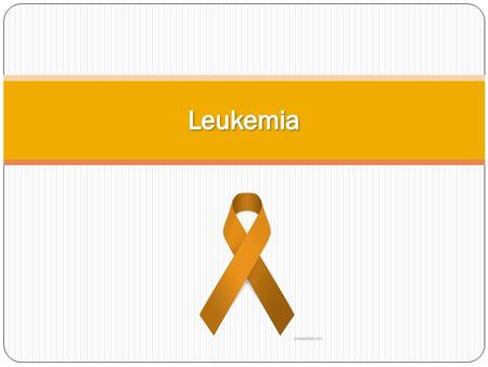 What is Leukemia? Leukemia is cancer of the blood. Often times, symptoms of Leukemia go unnoticed or do not appear at all in the early stages. Because.
