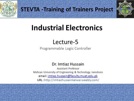 plc training powerpoint presentation