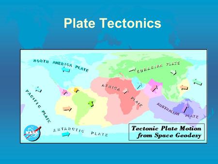 Plate Tectonics. Continental Drift l Evidence for Continental Drift A. Theory of continental drift is the idea that the continents have moved horizontally.