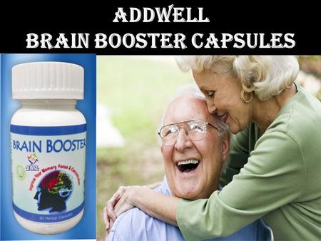 Addwell Brain Booster Capsules. Why Decline in Memory? Memory loss is a problem that affects most people to a degree Today's unhealthy and busy lifestyle.