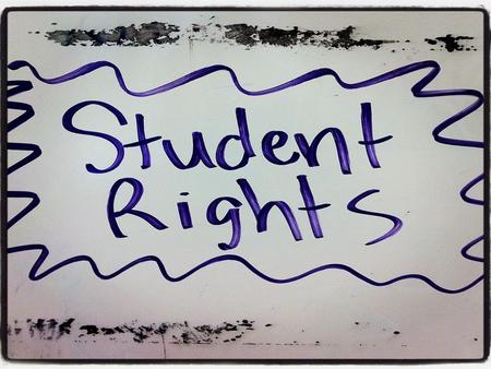 Cases on student rights. Tinker vs. Des Moines Who remembers the legal principle involved in Tinker?