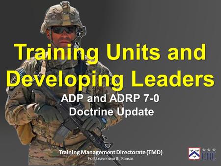 Training Management Directorate (TMD)