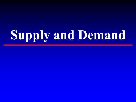 Supply and Demand. What is supply? Supply and Demand ▸ Supply- quantity of a product or service that sellers are willing and able to provide the market.