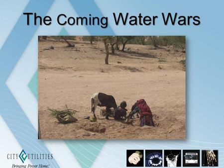 The Coming Water Wars. Purpose Provide a better understanding of the connection between water resources and conflict Provide an overview of water operations.