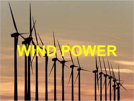 WIND POWER. INTRODUCTION I’m going to explain some things about wind power, like: The importance of this in Spain The most important characteristics And.