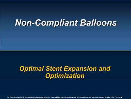 Optimal Stent Expansion and Optimization