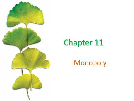 Monopoly. Chapter Outline ©2015 McGraw-Hill Education. All Rights Reserved. 2 Defining Monopoly Five Sources Of Monopoly The Profit-maximizing Monopolist.