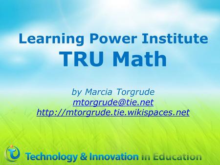 Learning Power Institute