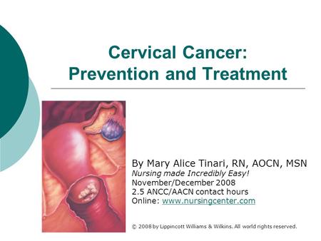 Cervical Cancer: Prevention and Treatment