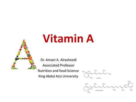 Vitamin A. Vitamin A was first vitamin to be discovered, initially as an essential dietary factor for growth. Vitamin A roles : in vision pigments in.