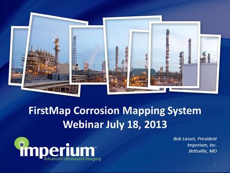FirstMap Corrosion Mapping System