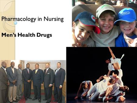 Pharmacology in Nursing Men’s Health Drugs