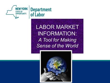 LABOR MARKET INFORMATION: A Tool for Making Sense of the World.