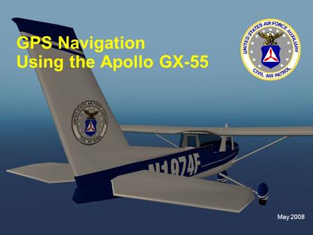 GPS Navigation Using the Apollo GX-55
