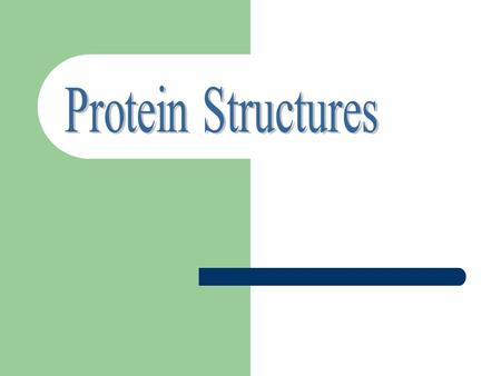 Protein Structures.