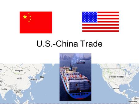 U.S.-China Trade. China's Economic Revolution Deng Xiaoping (1904-1997)