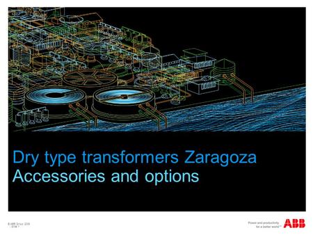 Dry type transformers Zaragoza Accessories and options