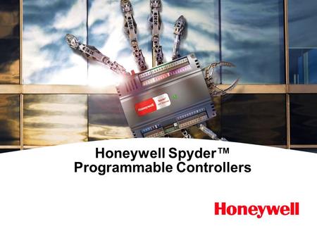 Honeywell Spyder™ Programmable Controllers