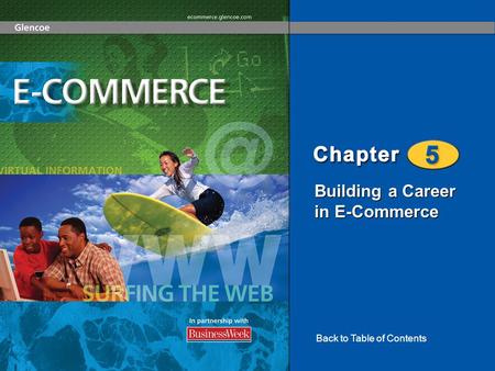 Building a Career in E-Commerce Back to Table of Contents.