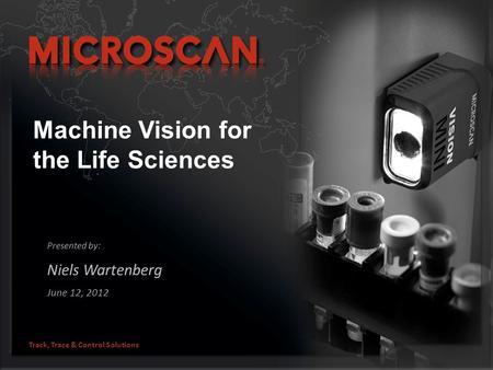 Machine Vision for the Life Sciences