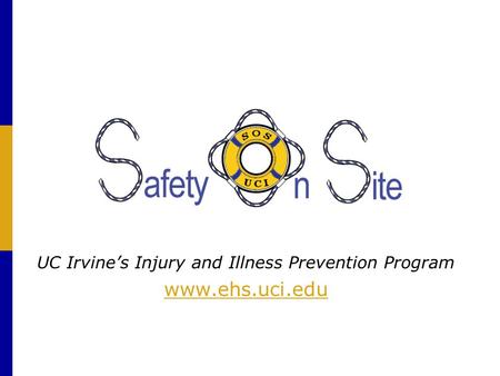 UC Irvine’s Injury and Illness Prevention Program